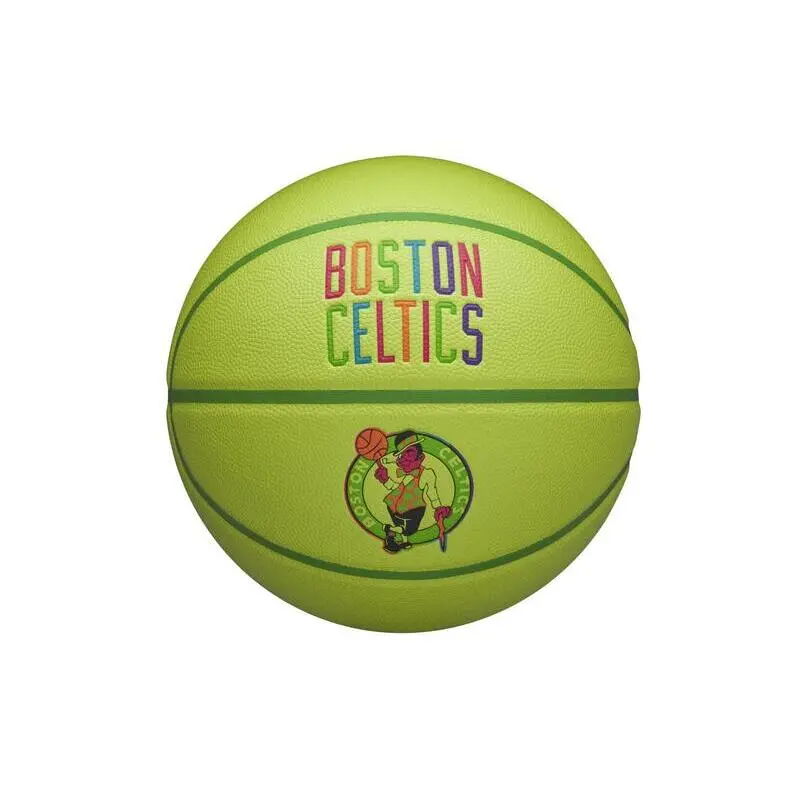 Ballon de basketball NBA Neon Bos Celtics