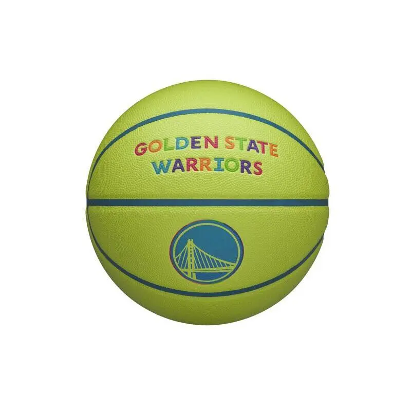 Ballon de basketball NBA Neon Gs Warriors