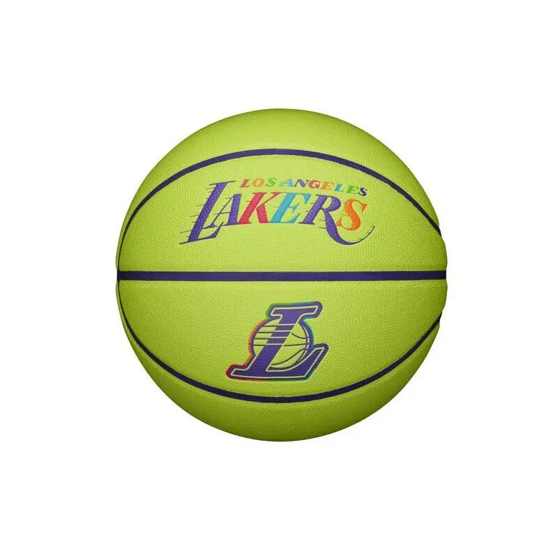 Ballon de basketball NBA Neon La Lakers