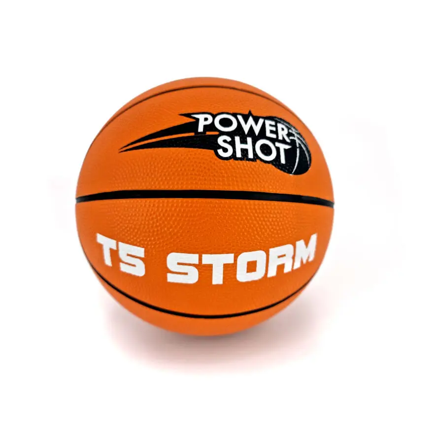 Ballon de basketball en caoutchouc Storm PowerShot