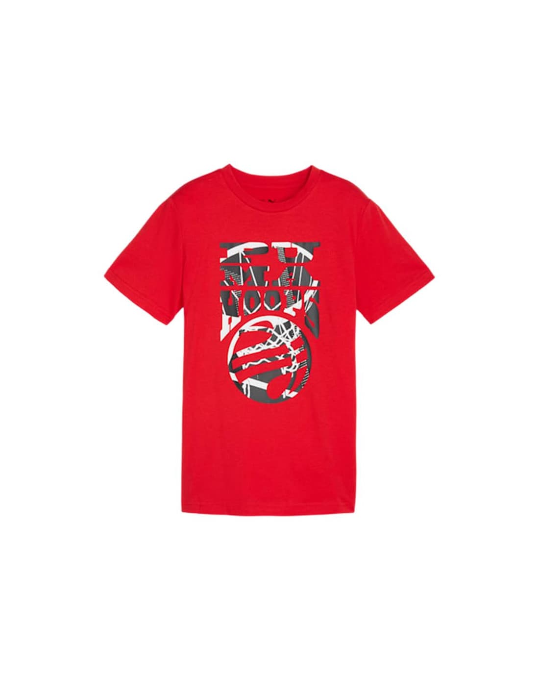 T-shirt Enfant Puma Basketball Blueprint Red
